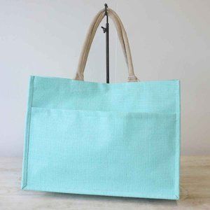 The Royal Standard Mint Jute Pocket Tote
